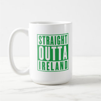 Caneca De Café Direto da Irlanda Dia de São Patrício Irlandês