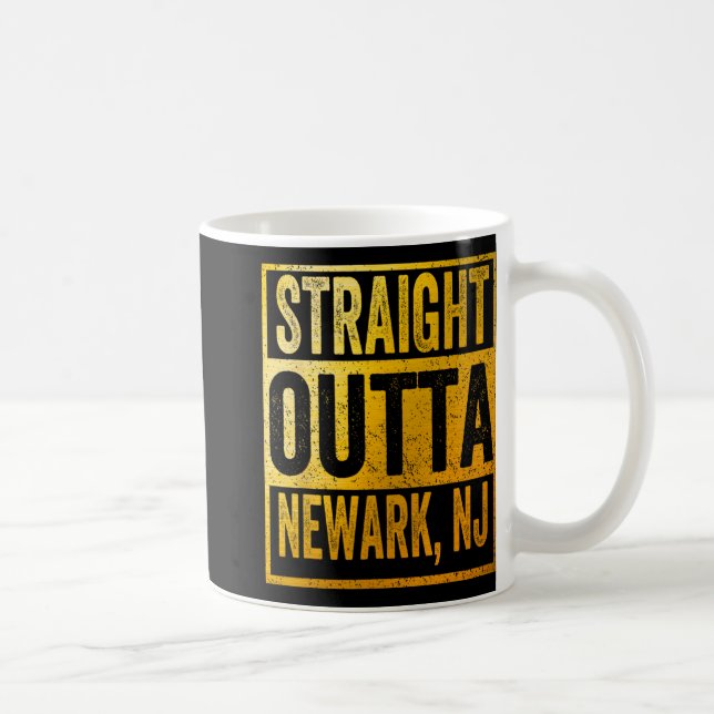 Caneca De Café Direto de Newark Nova Jersey  (Direita)