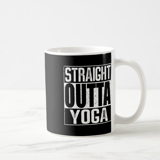Caneca De Café Direto do Yoga (Direita)