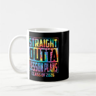 Caneca De Café Direto dos Planos de Aula Formatura Divertida 2026