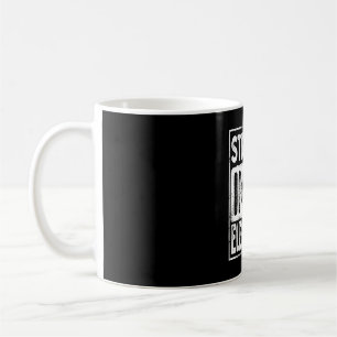 Caneca De Café Direto para o retro elementar de volta à escola