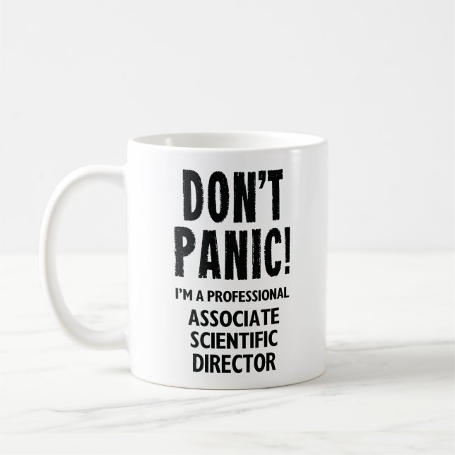 Caneca De Café Diretor Científico Associado (Esquerda)