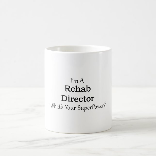 Caneca De Café Diretor da reabilitação (Centro)