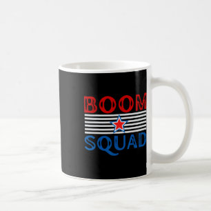 Caneca De Café Diretor De Bombeiros Engraçado 4 De Julho, Esquadr