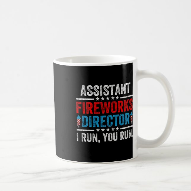 Caneca De Café Diretor de fogos de artifício da Istambul Funny 4  (Direita)