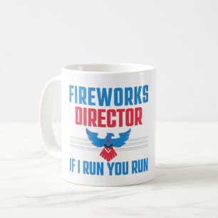 CANECA DE CAFÉ DIRETOR DE FOGOS - SE EU TE DIRIGIR - 4 DE JULHO