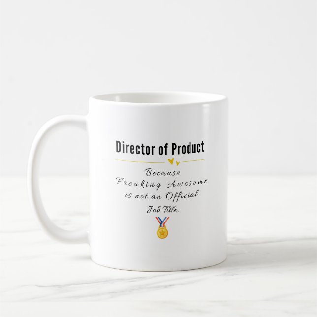 Caneca De Café Diretor de Produto (Esquerda)