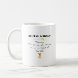 Caneca De Café Diretor de Programa