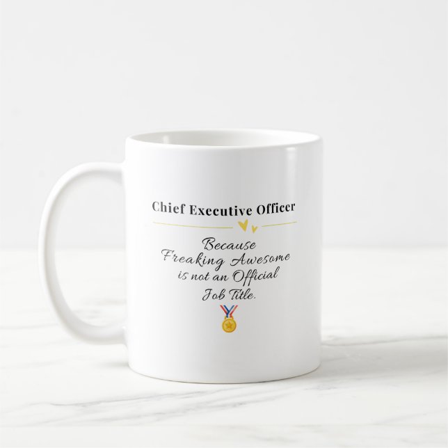 Caneca De Café Diretor Executivo (Esquerda)