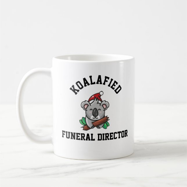Caneca De Café Diretor Funeral Koalafied (Esquerda)