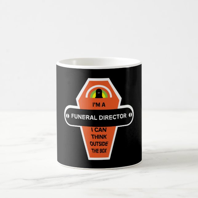 Caneca De Café Diretor Funeral Merchandise | Presentes Engraçados (Centro)