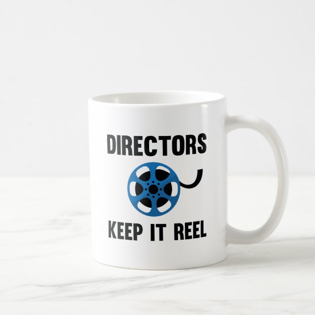 Caneca De Café Diretores Mantêm o Reel (Direita)