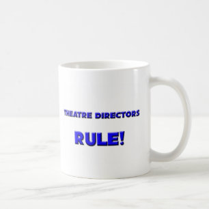 Caneca De Café Diretores Regra do teatro!