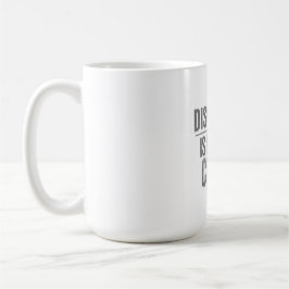 Caneca De Café Disciplina é Minha Escolha Diária – Motivação para