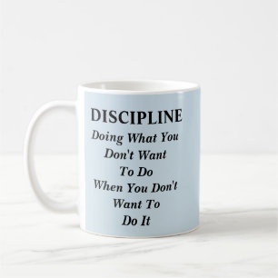 Caneca De Café Disciplina - Nova Definição