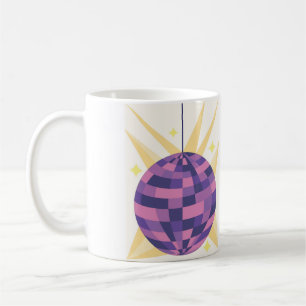 Caneca De Café Disco Ball