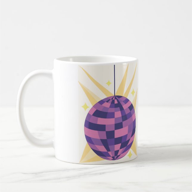 Caneca De Café Disco Ball (Esquerda)