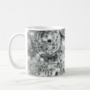 Caneca De Café Disco Balls Glam #1 #retro #wall #art
