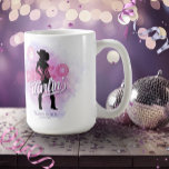 Caneca De Café Disco Darlin' Bachelorette Team Bride ID928<br><div class="desc">Design de caneca de café da solteira Disco Bachelorette personalizada para noiva da equipe. Em lindas cores de gradiente desde a lavanda até o pergueiro e cor-de-rosa com uma bola de disco funky, silhueta de vaquinha, fonte retrô glamourosa "Disco Darlin'" e fundo de aquarela. Este na moda, sofisticado design é...</div>