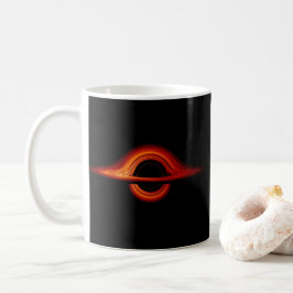 Caneca De Café Disco de Autenticação do Buraco Negro