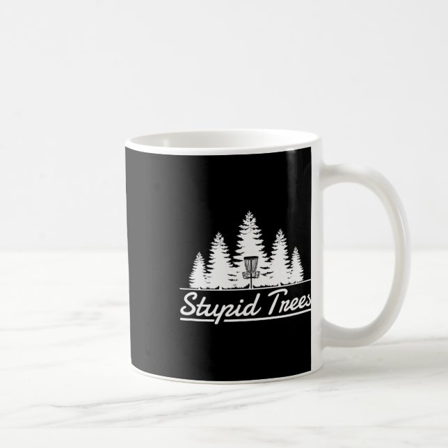 Caneca De Café Disco Golf Stupid Trees  (Direita)