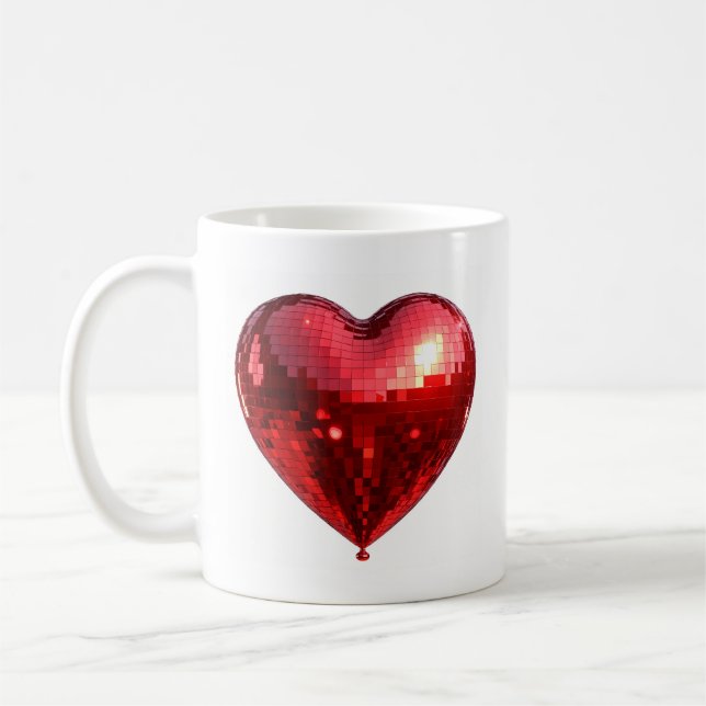 Caneca De Café Disco Heart Mug (Esquerda)