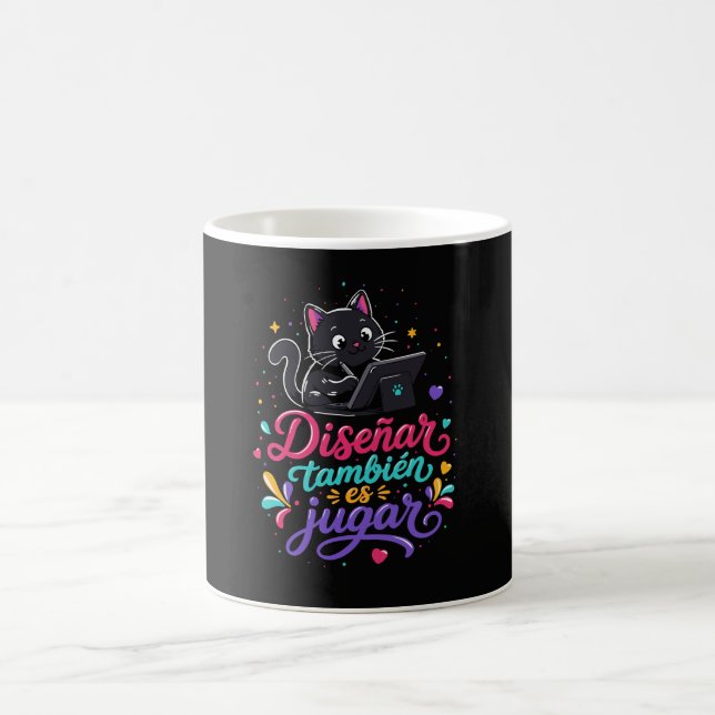 Caneca De Café Diseñar también es jugar (Centro)