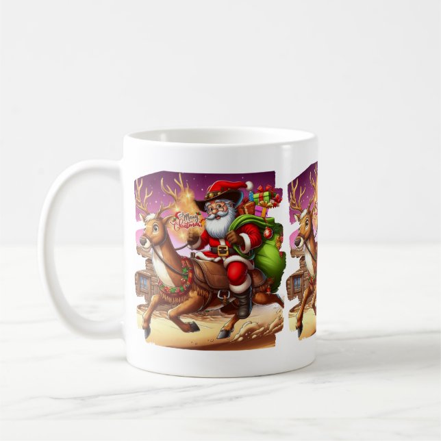 Caneca De Café Diseño Navideño (Esquerda)