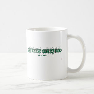 Caneca De Café Disfarçado inteligente como um adulto