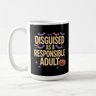 Caneca De Café Disfarçado Inteligentemente como um Adulto Respons