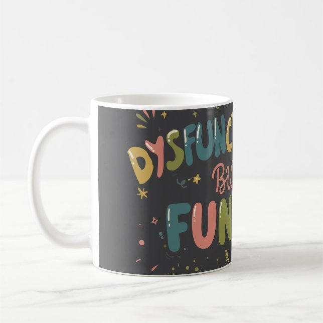 Caneca De Café Disfuncional, mas engraçado (Esquerda)
