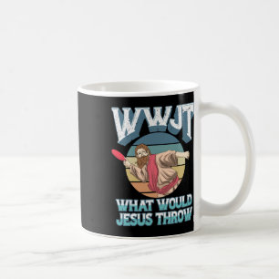 Caneca De Café Disk Golf Wwjt O Que Jesus Jogaria Golfe Frisbee