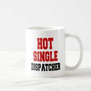 Caneca De Café Dispatcher de Solteiro quente