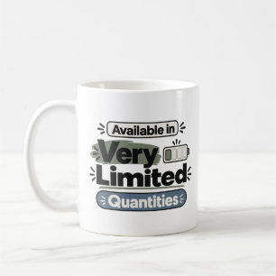 Caneca De Café Disponível em Quantidades Muito Limitadas Engraç