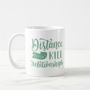 CANECA DE CAFÉ DISTÂNCIA NÃO MATAR RELAÇÕES