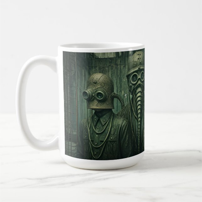 Caneca De Café Distopia está aqui (Esquerda)
