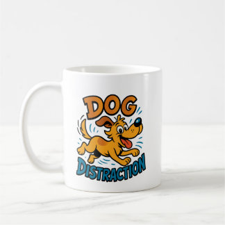 Caneca De Café Distração de cães