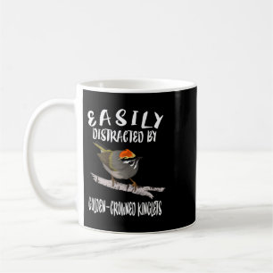Caneca De Café Distraído Facilmente Por Aves De Cães Ocupadas