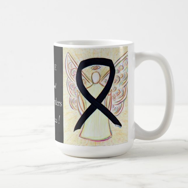 Caneca De Café Distúrbios do sono Sensibilização Fita Angel Custo (Direita)