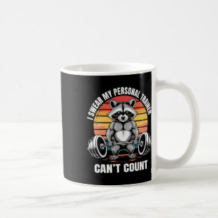 Caneca De Café Dito de Academia de Ginástica Eu Juro Que Meu Trei