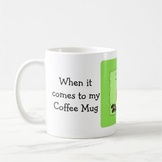 Caneca De Café Dito Divertido de Café: O Tamanho Importa