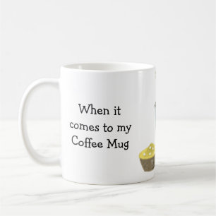 Caneca De Café Dito Divertido de Café: O Tamanho Importa