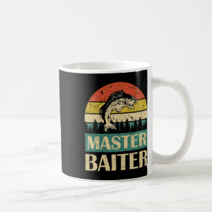 Caneca De Café Dito engraçado-mestre enganador pesca pescadores h