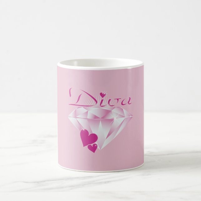 Caneca De Café Diva (Centro)