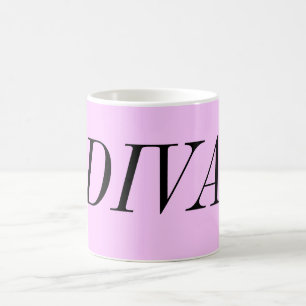 CANECA DE CAFÉ DIVA