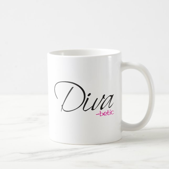 Caneca De Café Diva-bético (Direita)