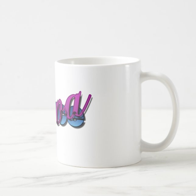 Caneca De Café Diva da dança (Direita)