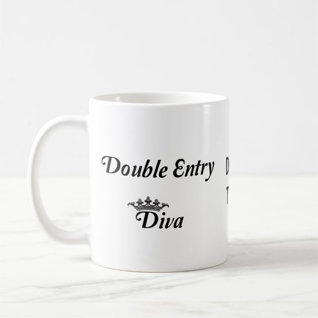 Caneca De Café Diva da Entrada Dobrada (Esquerda)