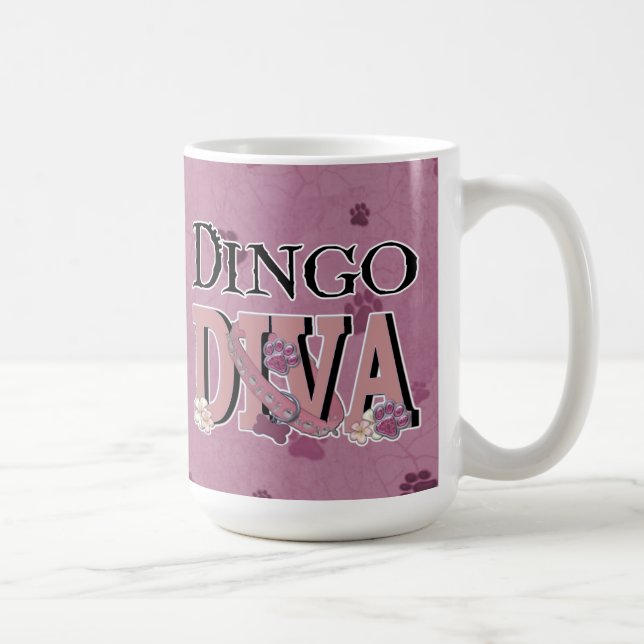 Caneca De Café DIVA do Dingo (Direita)