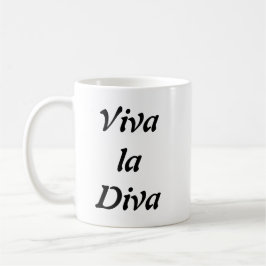 Caneca De Café Diva do la de Viva